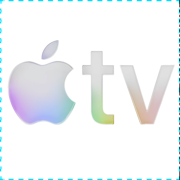 Example sponsor logo — transparent square logo on dark background